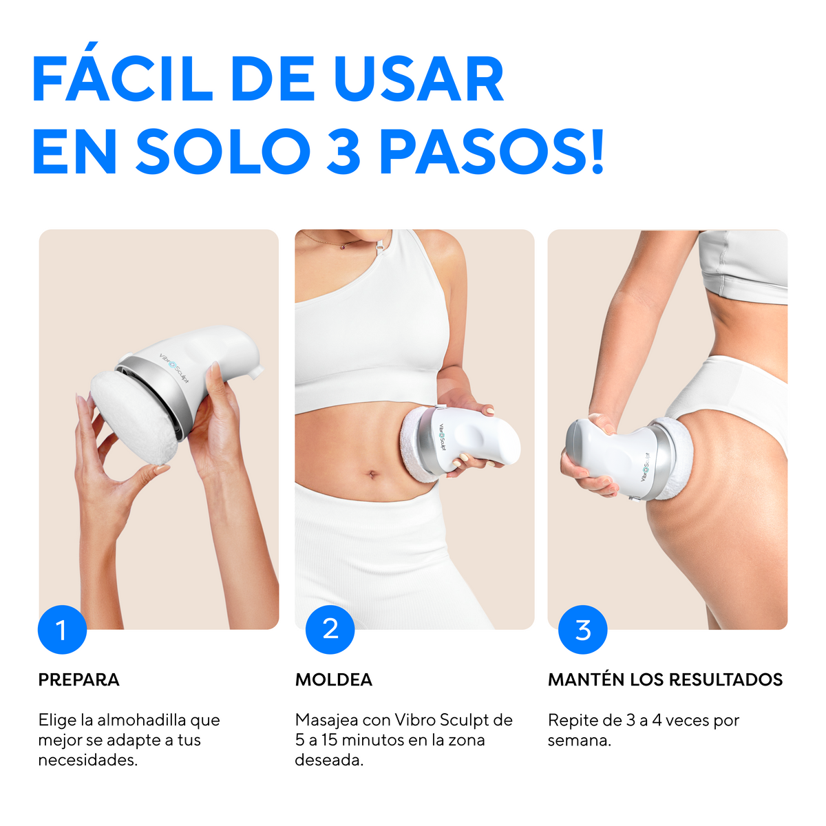 Kit Vibro Sculpt Moldeado Completo
