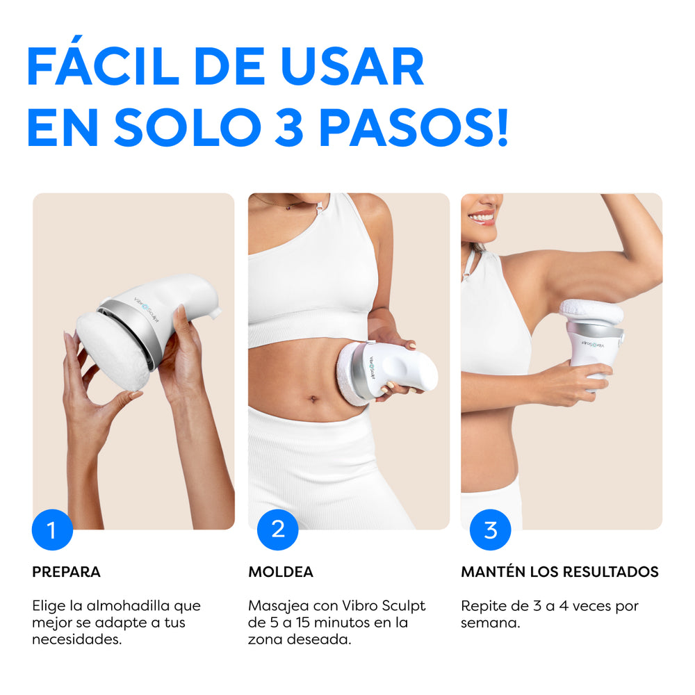 Kit Vibro Sculpt Moldeado Completo